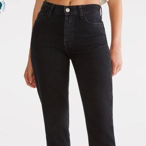 Cotton On Black Stretch Mom Jeans